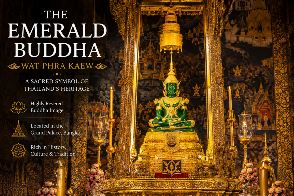 Emerald Buddha in Thailand’s Grand Palace